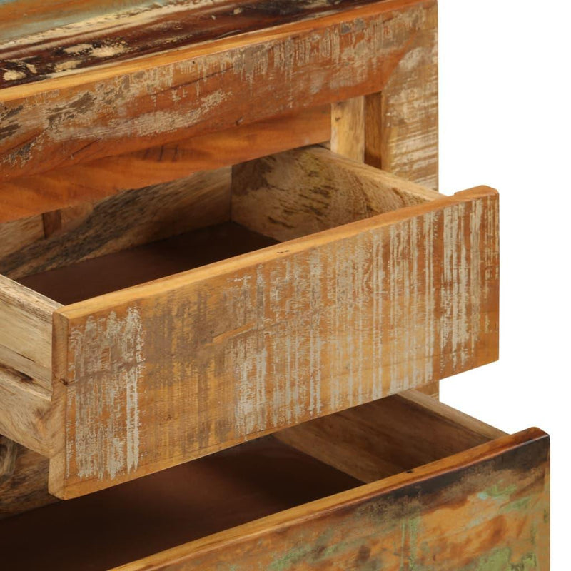 Sideboard 120x30x75 Cm Solid Reclaimed Wood- Natural - John Cootes