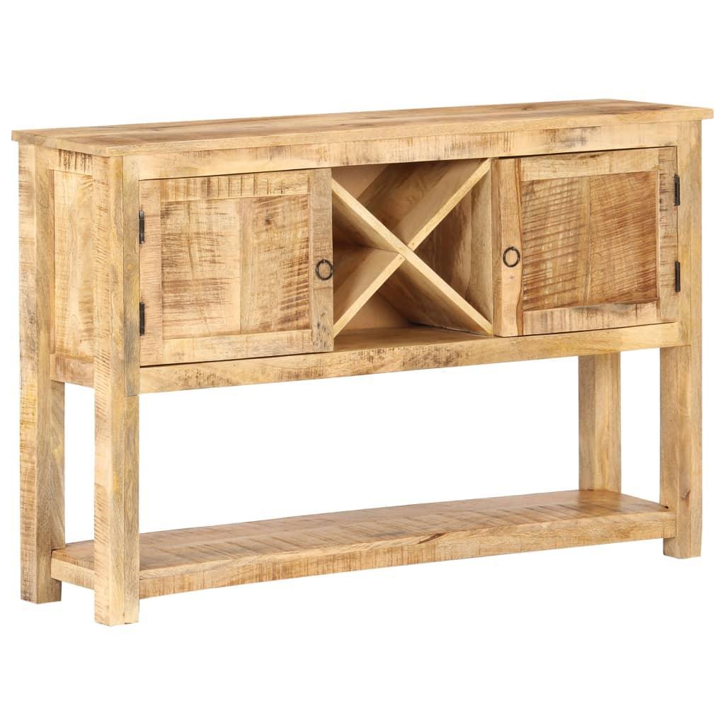 Sideboard 120x30x76 Cm Rough Mango Wood - John Cootes