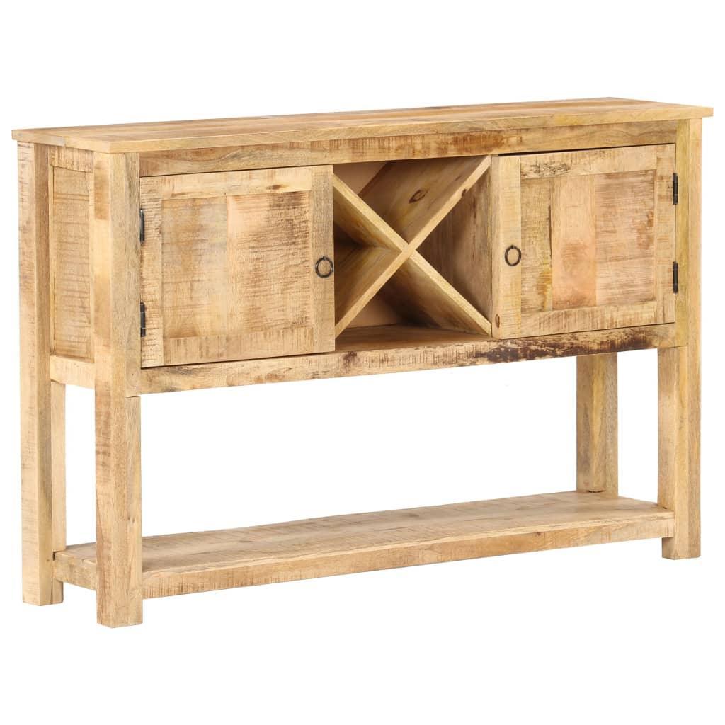 Sideboard 120x30x76 Cm Rough Mango Wood - John Cootes