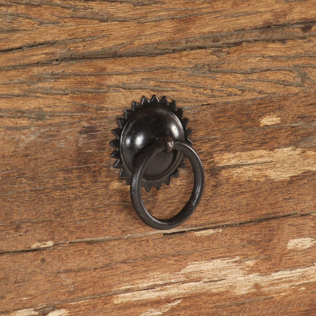 Sideboard 60x33x75 Cm Solid Acacia Wood And Reclaimed Wood - John Cootes