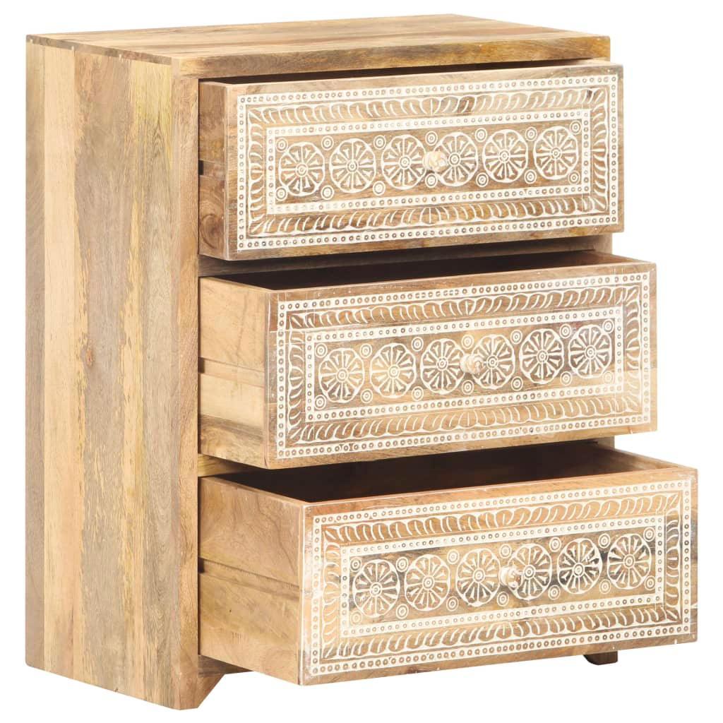 Sideboard 60x35x75 Cm Solid Wood - John Cootes