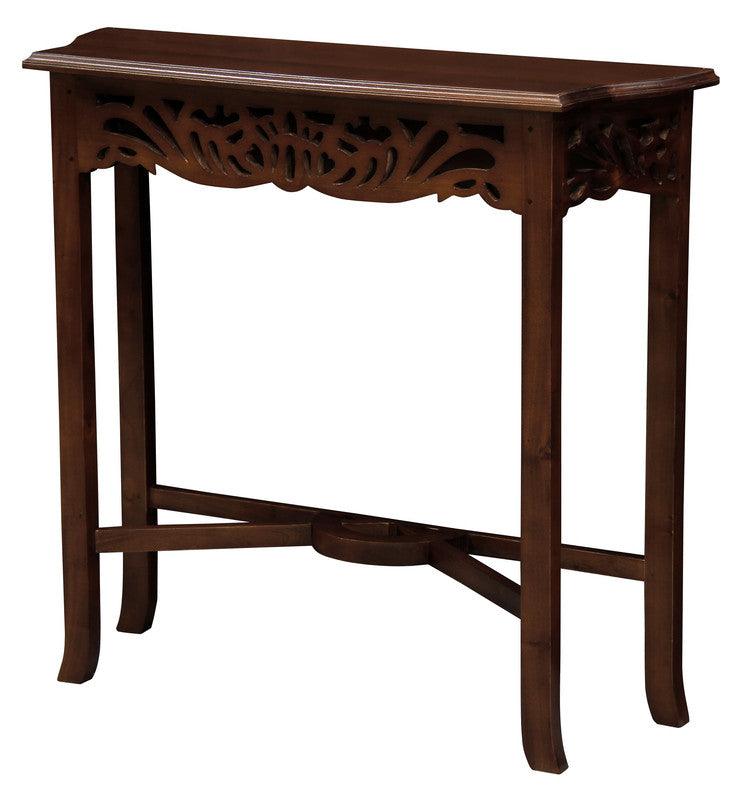 Sierra Carved Sofa Table (Mahogany) - John Cootes