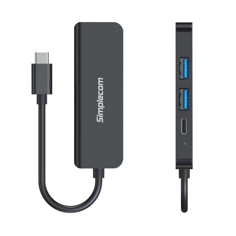 Simplecom CH540 USB-C 4-in-1 Multiport Adapter Hub USB 3.0 HDMI 4K PD - John Cootes