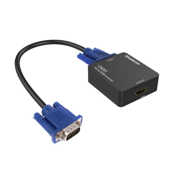 Simplecom CM201 Full HD 1080p VGA to HDMI Converter with Audio - John Cootes