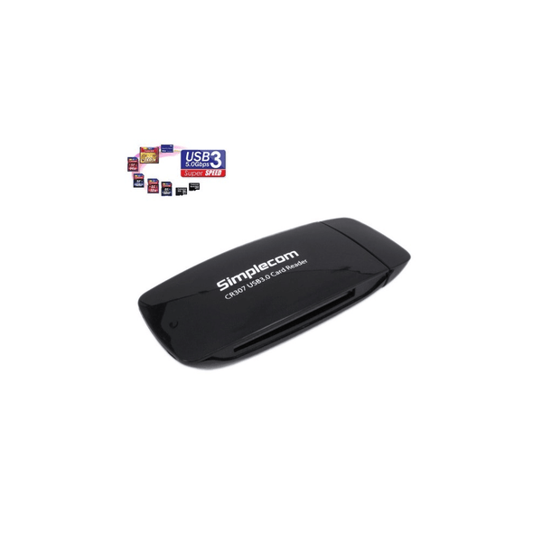 Simplecom CR307 SuperSpeed USB 3.0 All In One Card Reader with CF 4 Slot - John Cootes