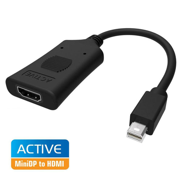 Simplecom DA101 Active MiniDP to HDMI Adapter 4K UHD (Thunderbolt and Eyefinity Compatible) - John Cootes