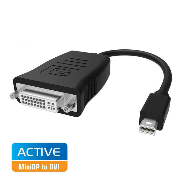 Simplecom DA102 Active MiniDP to DVI Adapter 4K UHD (Thunderbolt and Eyefinity Compatible) - John Cootes