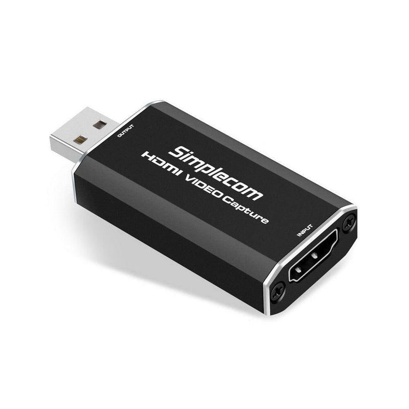 Simplecom DA315 HDMI to USB 2.0 Video Capture Card Full HD 1080p for Live Streaming Recording - John Cootes