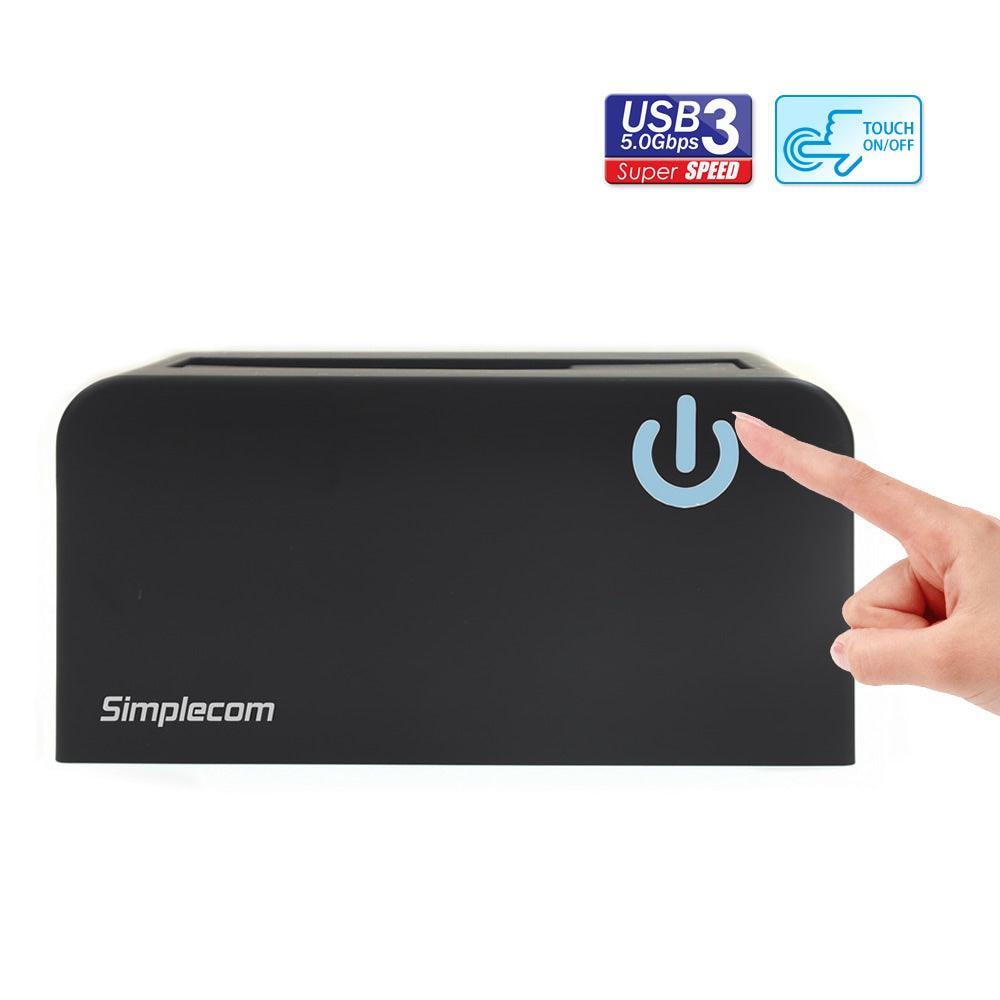 Simplecom SD326 USB 3.0 to SATA Hard Drive Docking Station for 3.5" and 2.5" HDD SSD - John Cootes