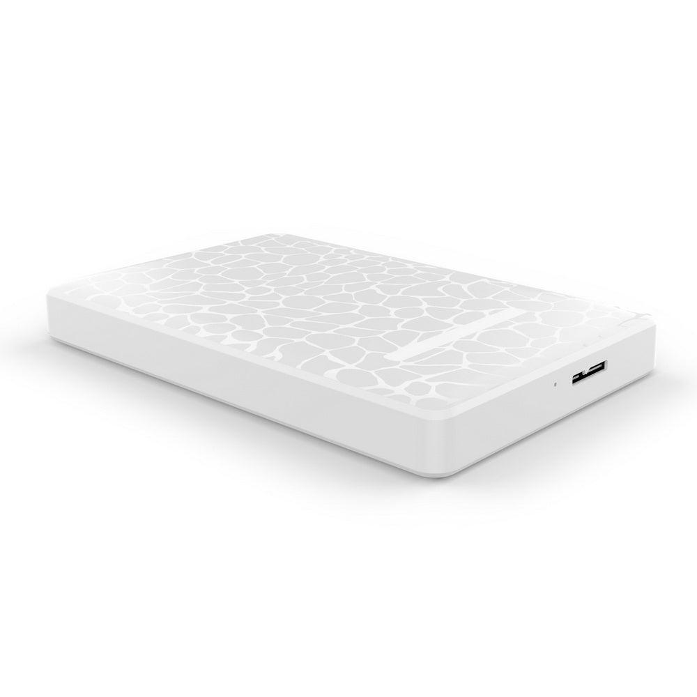 Simplecom SE101 Compact Tool-Free 2.5'' SATA to USB 3.0 HDD/SSD Enclosure White - John Cootes