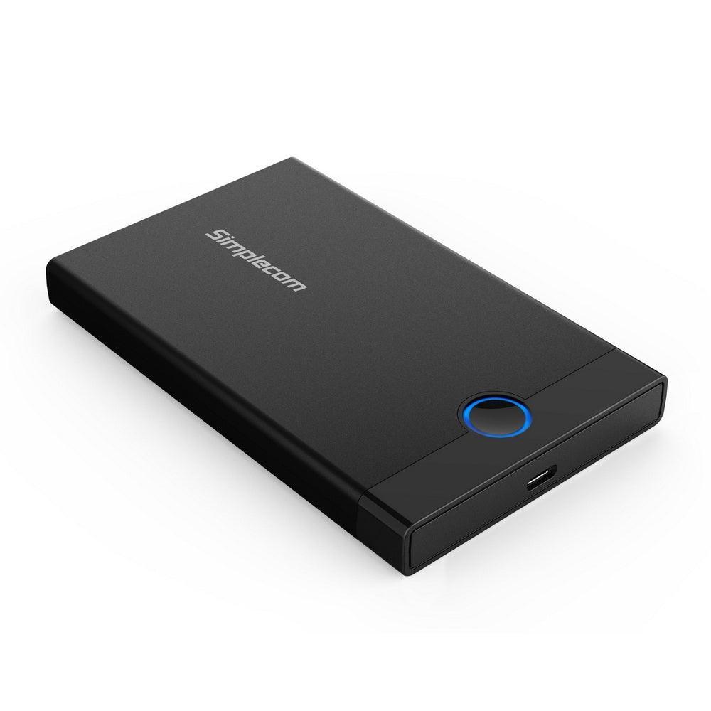 Simplecom SE229 Tool-free 2.5" SATA HDD SSD to USB-C Enclosure USB 3.2 Gen 2 - John Cootes