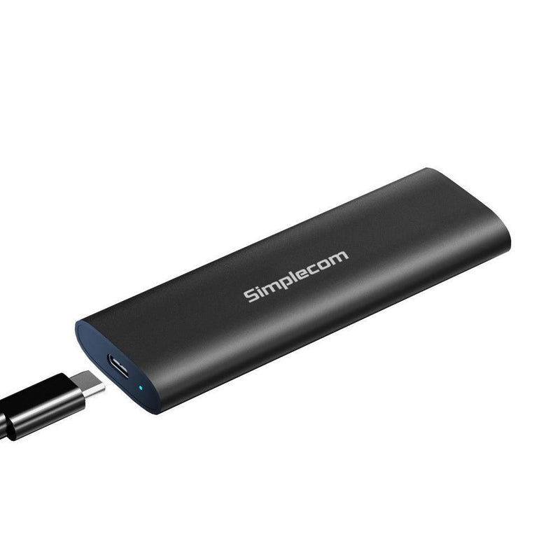 Simplecom SE516 NVMe / SATA Dual Protocol M.2 SSD Tool-Free USB-C Enclosure USB 3.2 Gen 2 10Gbps - John Cootes