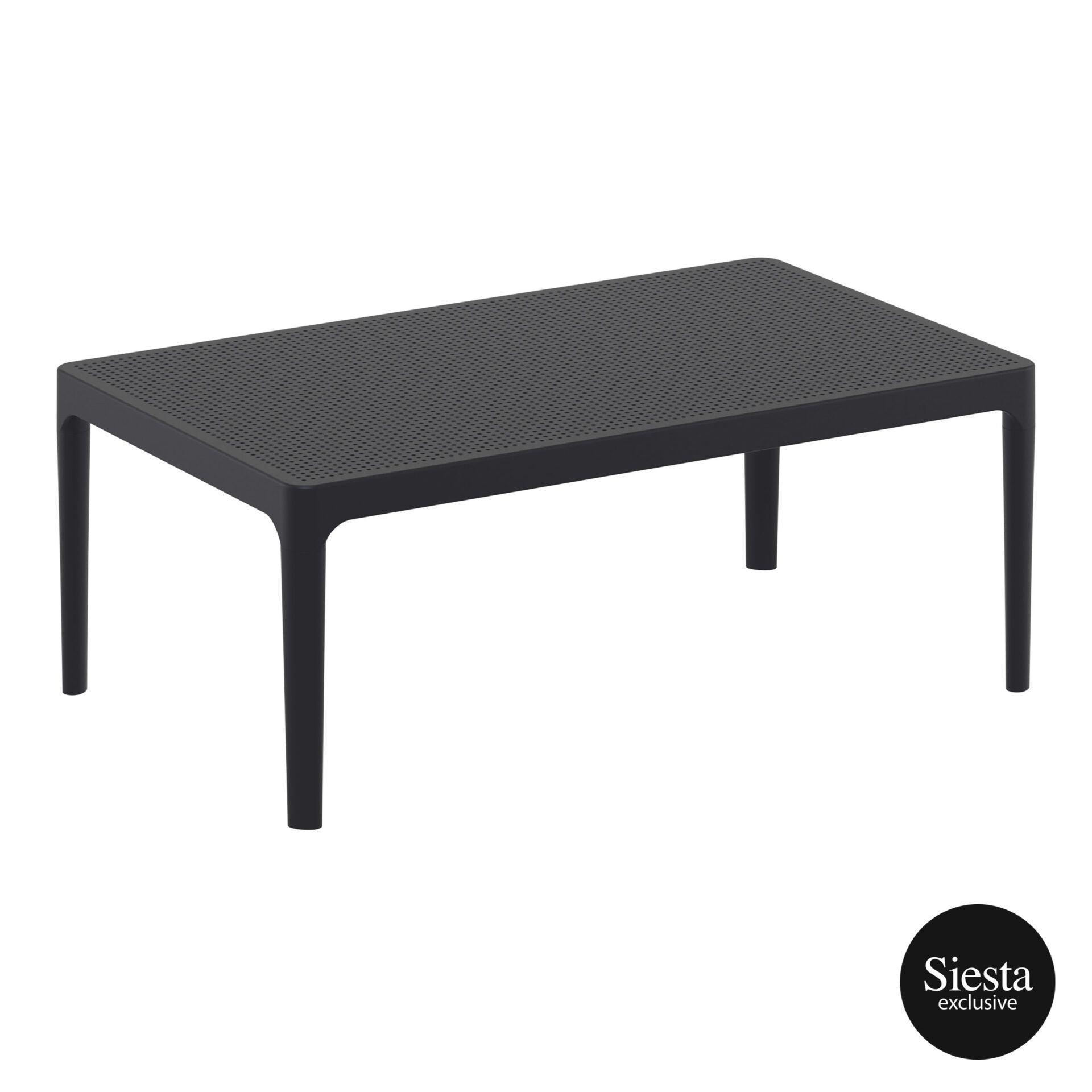 Sky Lounge Table - Black - John Cootes