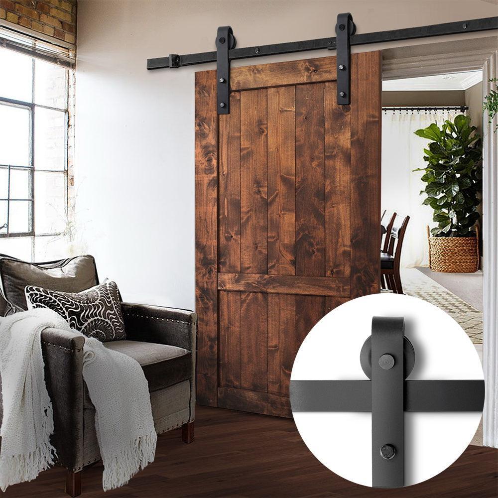 Sliding Barn Door Hardware - Black - John Cootes