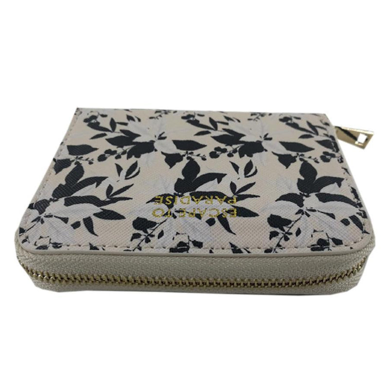 Small Zip Wallet-Ice White - John Cootes