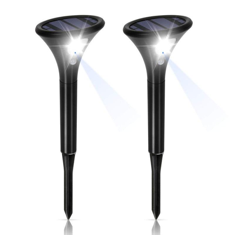 Solar Garden Lights with Spike - Motion Sensor - Two in One package - John Cootes