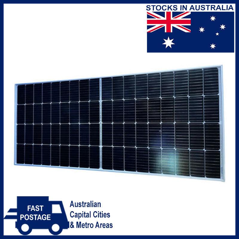 Solar Panel Monocryitsalline with Controller 18v 200w. Corrosion-Resistant Aluminium Frame Solar Generator Camping Outdoor Travel Boats Van - John Cootes