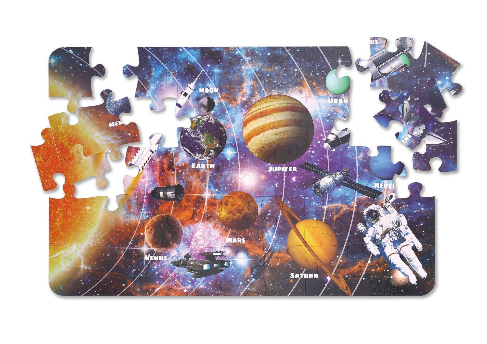 SOLAR SYSTEM JIGSAW FLOOR PUZZLE 46PCS - John Cootes