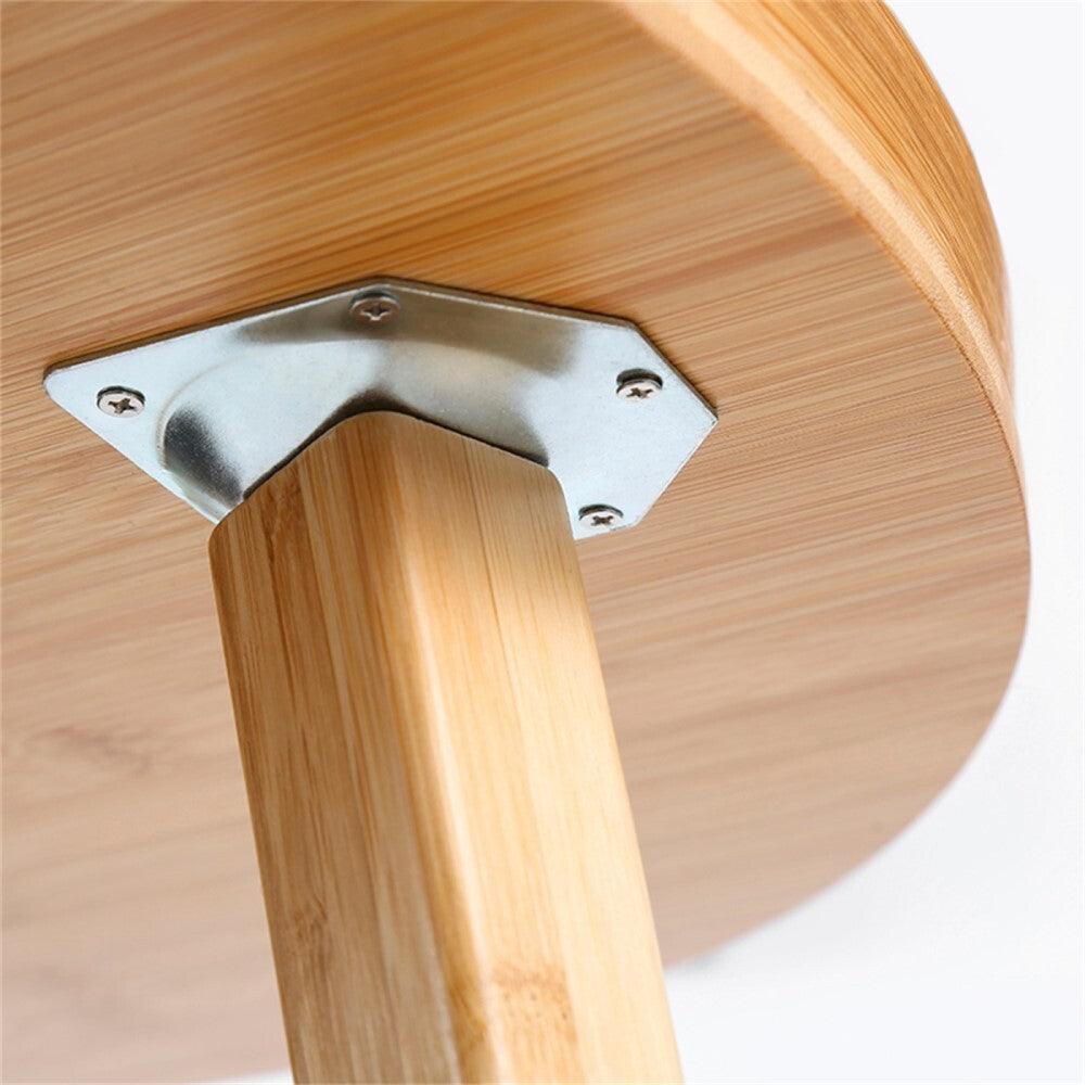 Sommer Bamboo Round Coffee Side Table - John Cootes