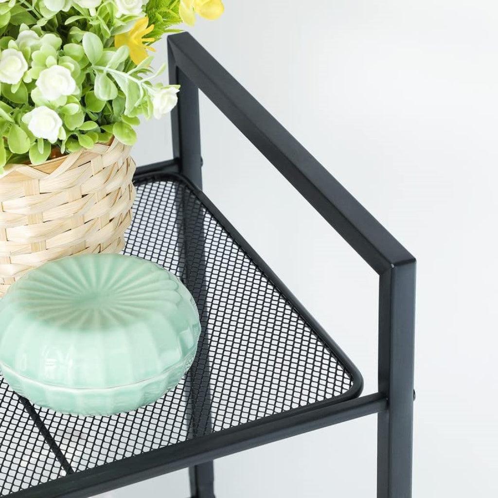 SONGMICS Bathroom Shelf 5-Tier Storage Rack with Adjustable Shelf Black BSC35BK - John Cootes