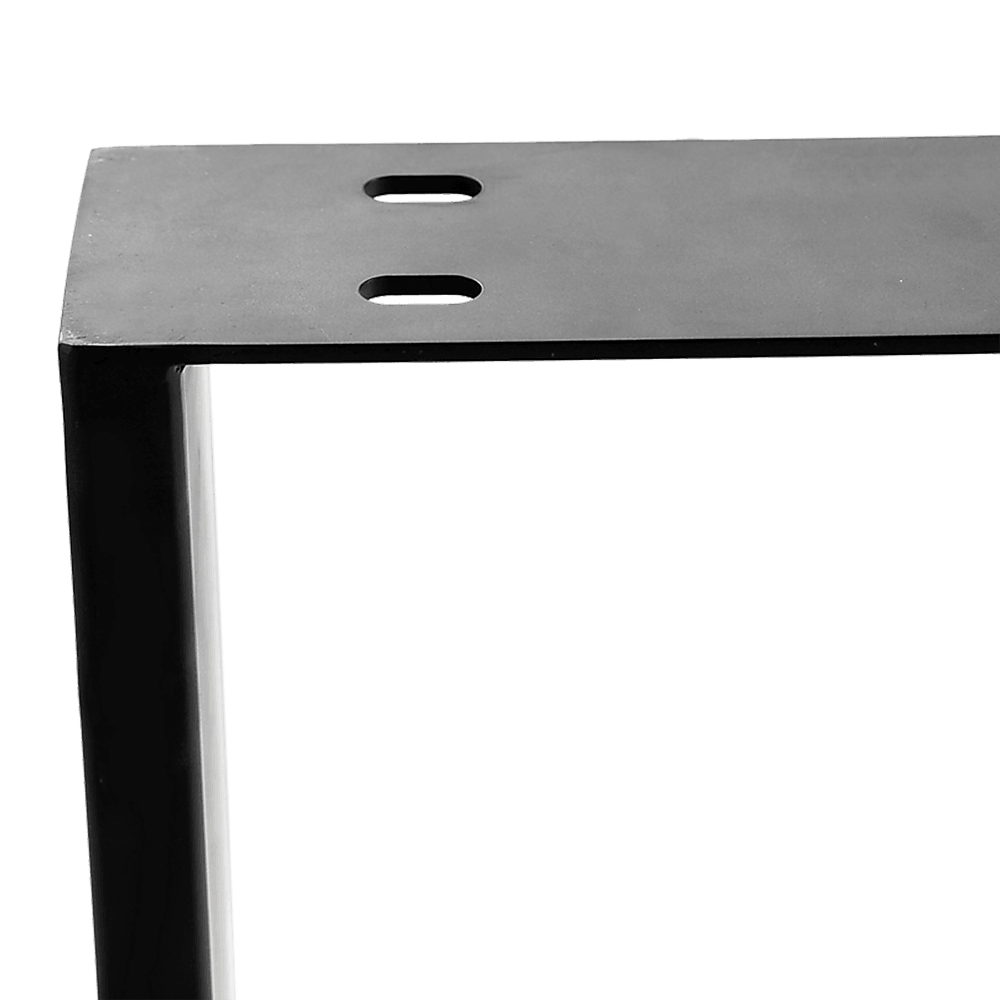 Square-Shaped Table Bench Desk Legs Retro Industrial Design Fully