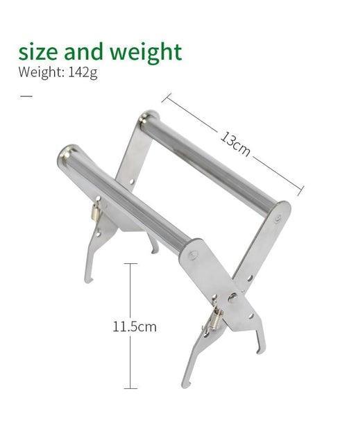 Stainless Steel Beehive Frame Grip Holder, Lifter, Gripper, Bee Hive Capture Grip - John Cootes