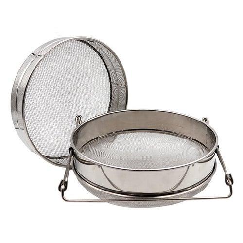 Stainless Steel Double-layer Bee Honey Sieve Filtration, Strainer Honey Harvesting Tool - John Cootes