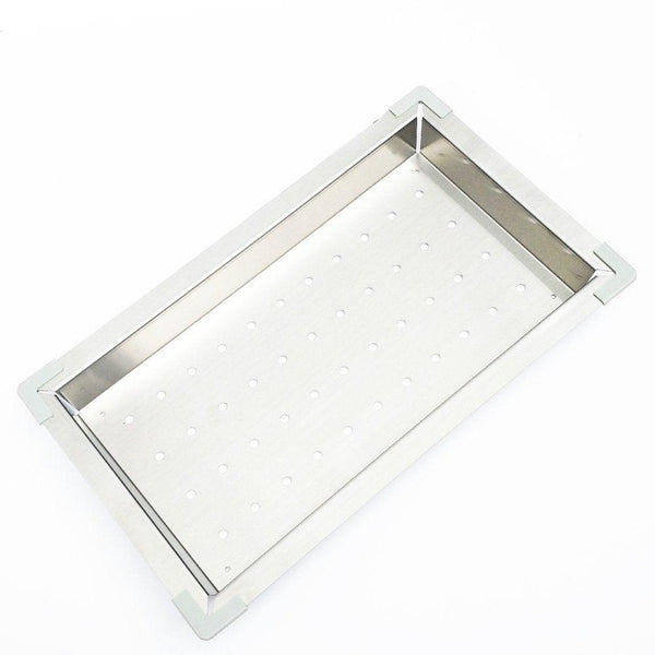Stainless Steel Sink Colander 445 x 275mm - John Cootes