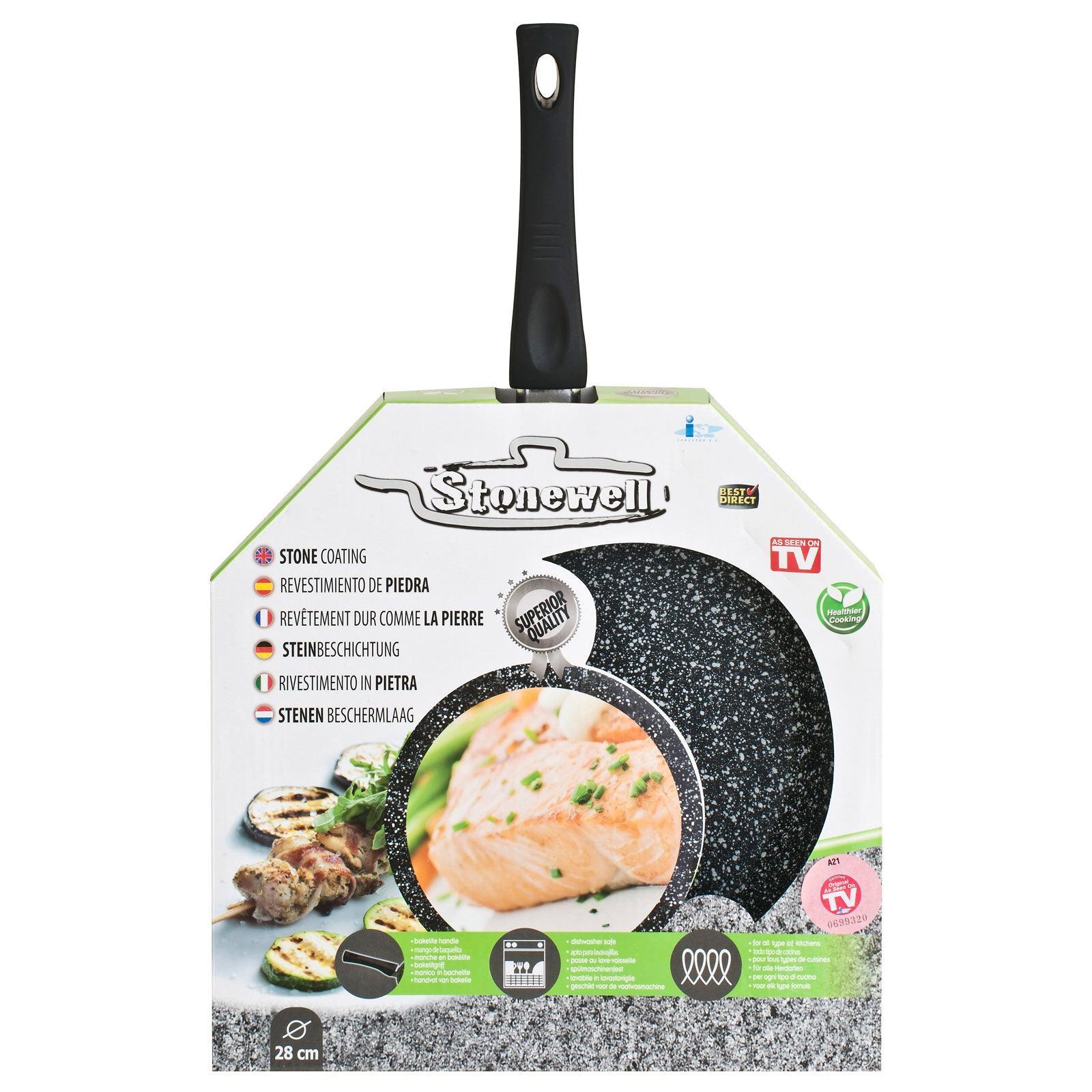 Stonewell 28cm Pan Kitchen Non Stick Cookware Frypan - John Cootes