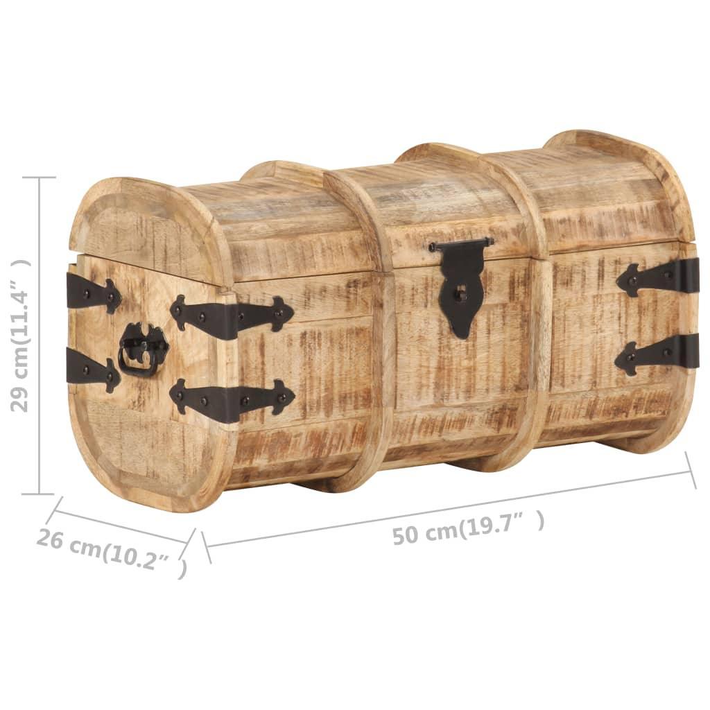 Storage Chests 2 Pieces Solid Mango Wood - John Cootes