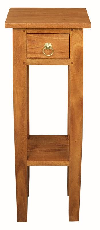 Straight Leg Plant Stand (Light Pecan) - John Cootes