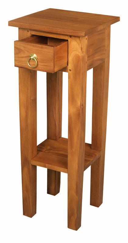 Straight Leg Plant Stand (Light Pecan) - John Cootes