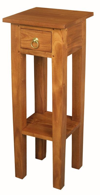 Straight Leg Plant Stand (Light Pecan) - John Cootes