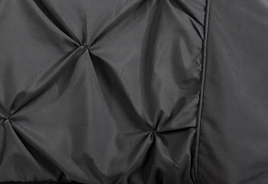 Super King Size Charcoal Diamond Pintuck Quilt Cover Set(3PCS) - John Cootes