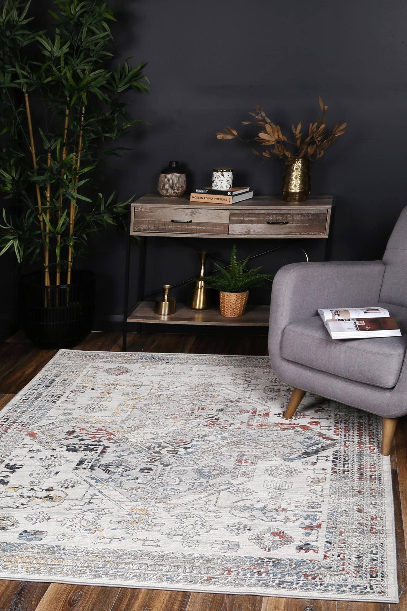 Talulla Cross Multi Rug 160x220cm - John Cootes