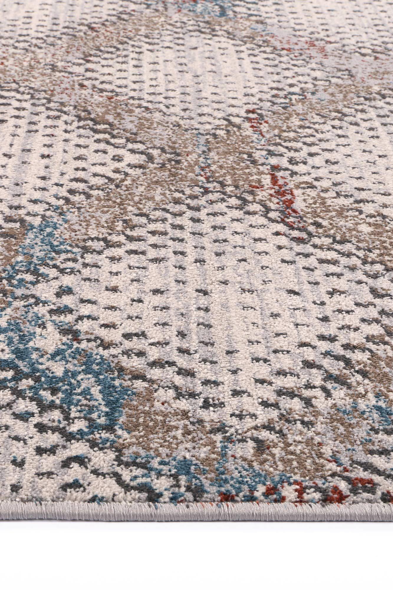 Talulla Diamond Cream Rug 160x220cm - John Cootes