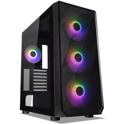 Tecware Forge L ARGB Tempered Glass ATX Gaming Computer Case with Pre-installed OMNI Fans - Black - John Cootes