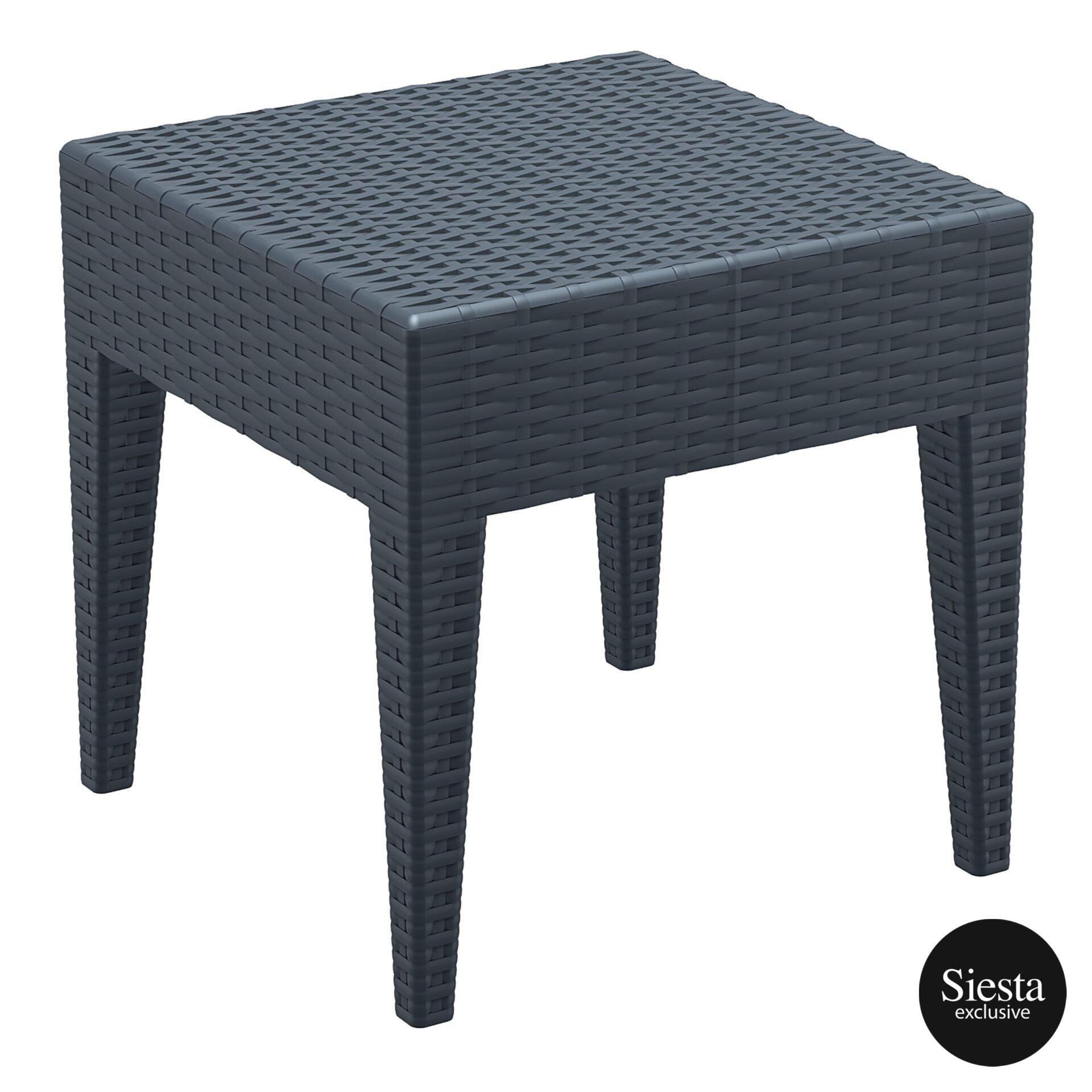 Tequila Side Table - Anthracite - John Cootes