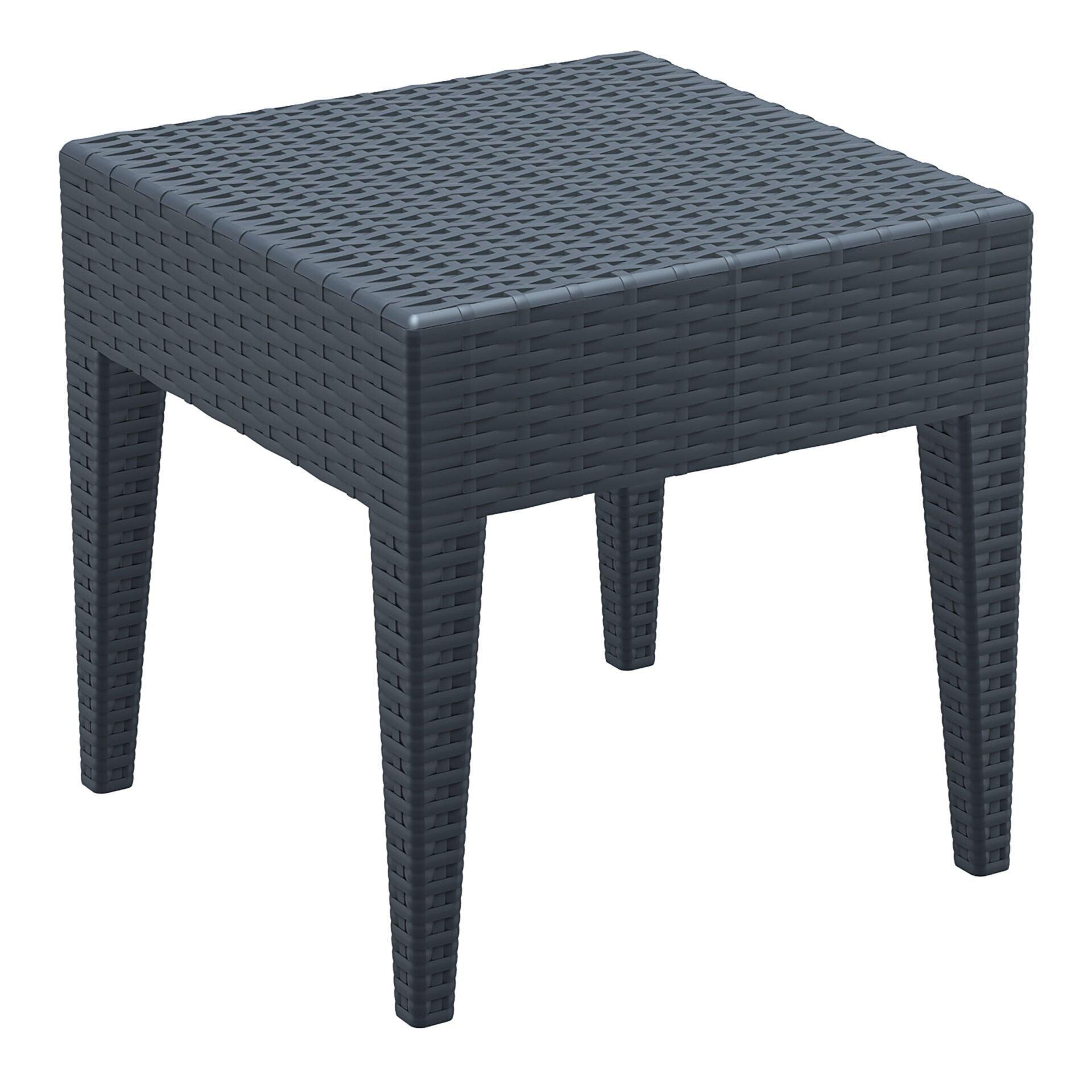 Tequila Side Table - Anthracite - John Cootes