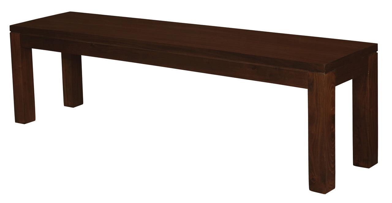 Tilda Solid Mahogany Bench (Mahogany) - John Cootes