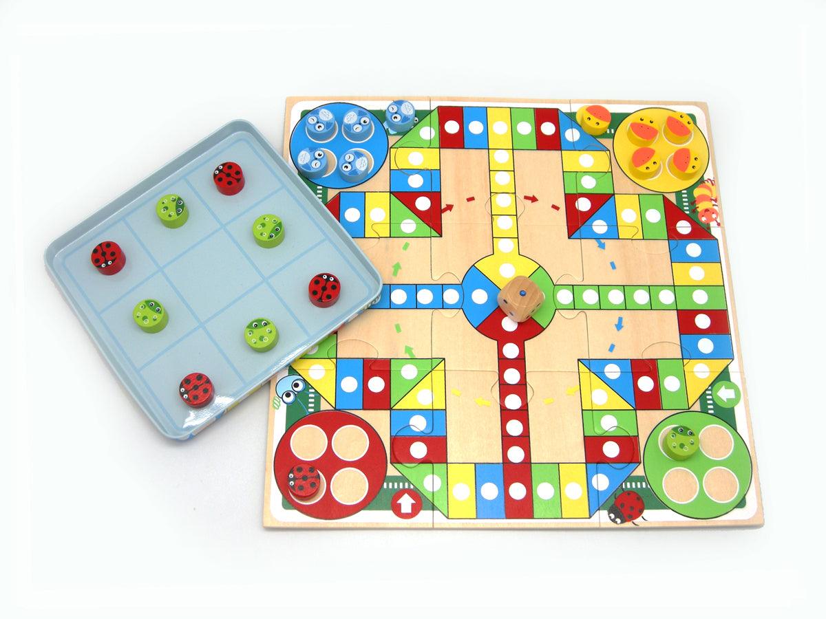 TIN BOX GAME - LUDO&TICTACTOE - John Cootes