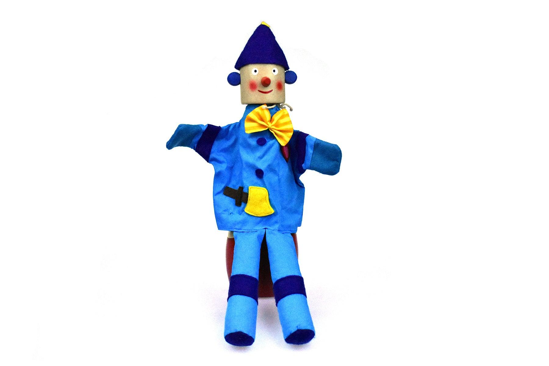 TIN WOODMAN HAND PUPPET - John Cootes