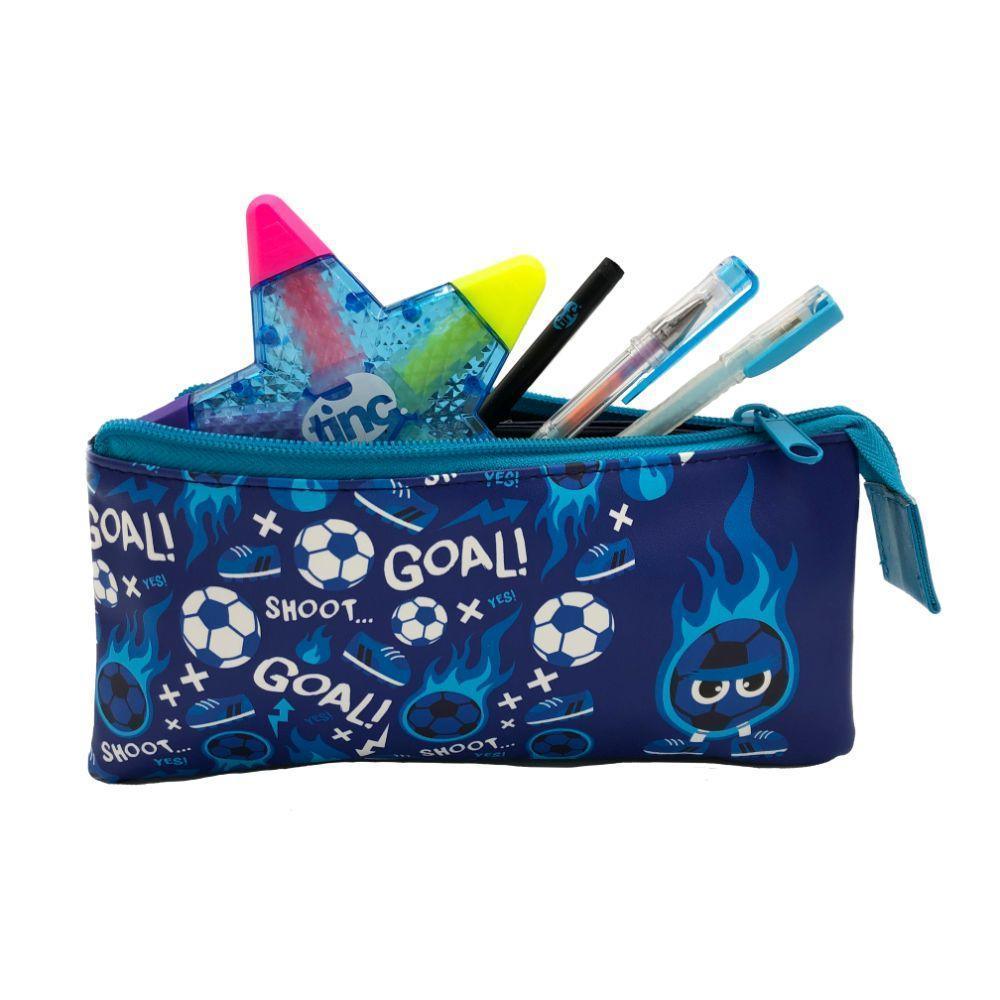 Tinc Football Tri-Compartment Pencil Case - John Cootes