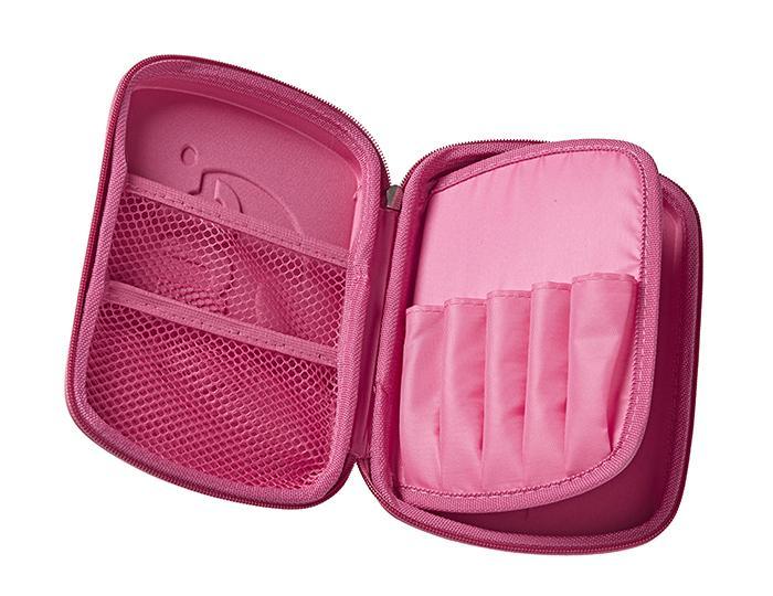 Tinc Hard Top Pencil Case - Pink - John Cootes
