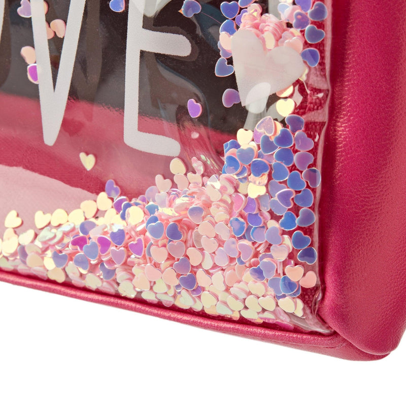 Tinc Lovely Mallo Sequin Pencil Case )Pink) - John Cootes