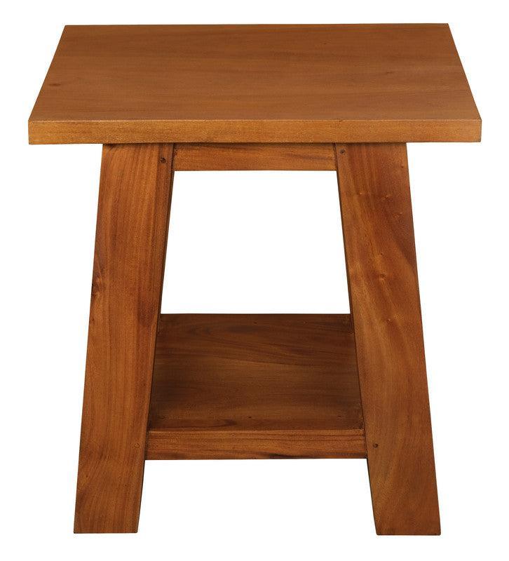 Tokyo Lamp Table (Light Pecan) - John Cootes