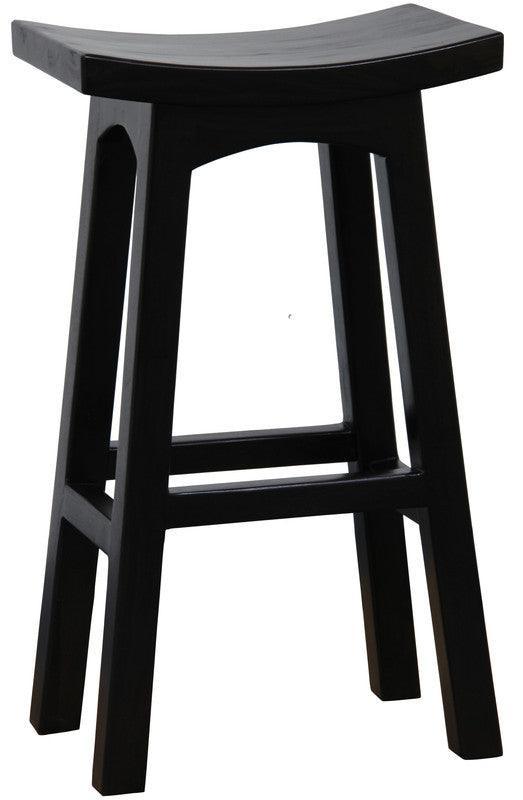 Tokyo Timber Bar Stool H 77 cm (Chocolate) - John Cootes