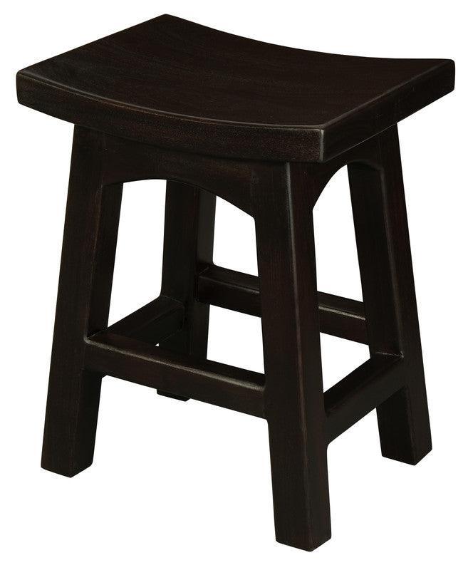 Tokyo Timber Stool H 48 cm (Chocolate) - John Cootes