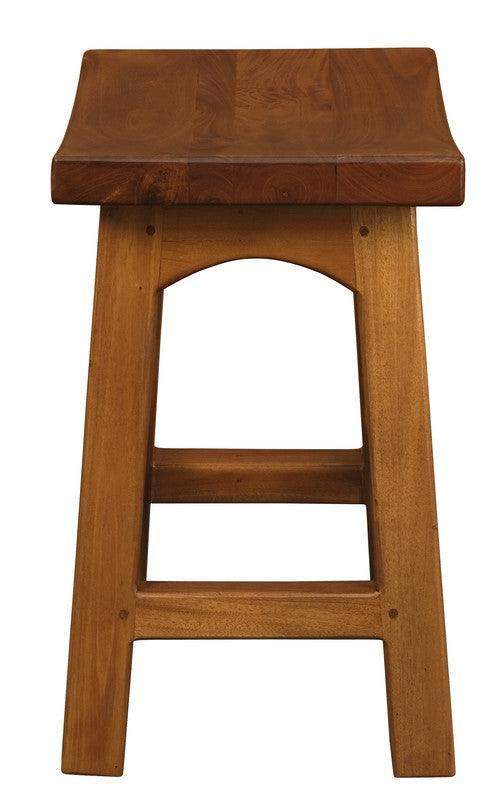 Tokyo Timber Stool H 48 cm (Light Pecan) - John Cootes