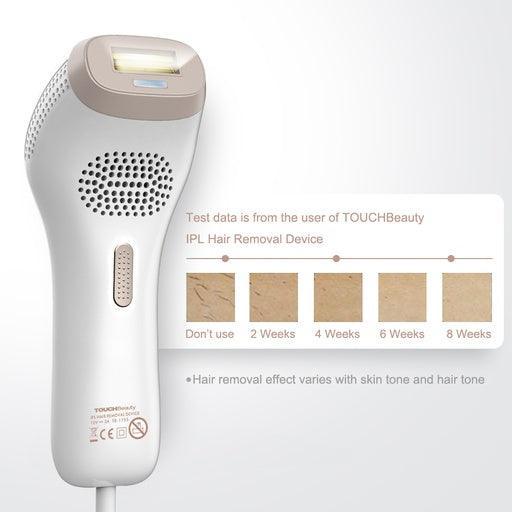 TOUCHBeauty IPL Smart Painless Long Lasting Permanent Hair Removal Device for Face and Body with Skin Tone Sensor - John Cootes